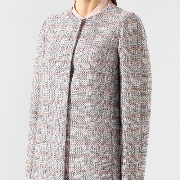 Emporio Armani Tweed Coat (NWT) - Picture 2 of 15